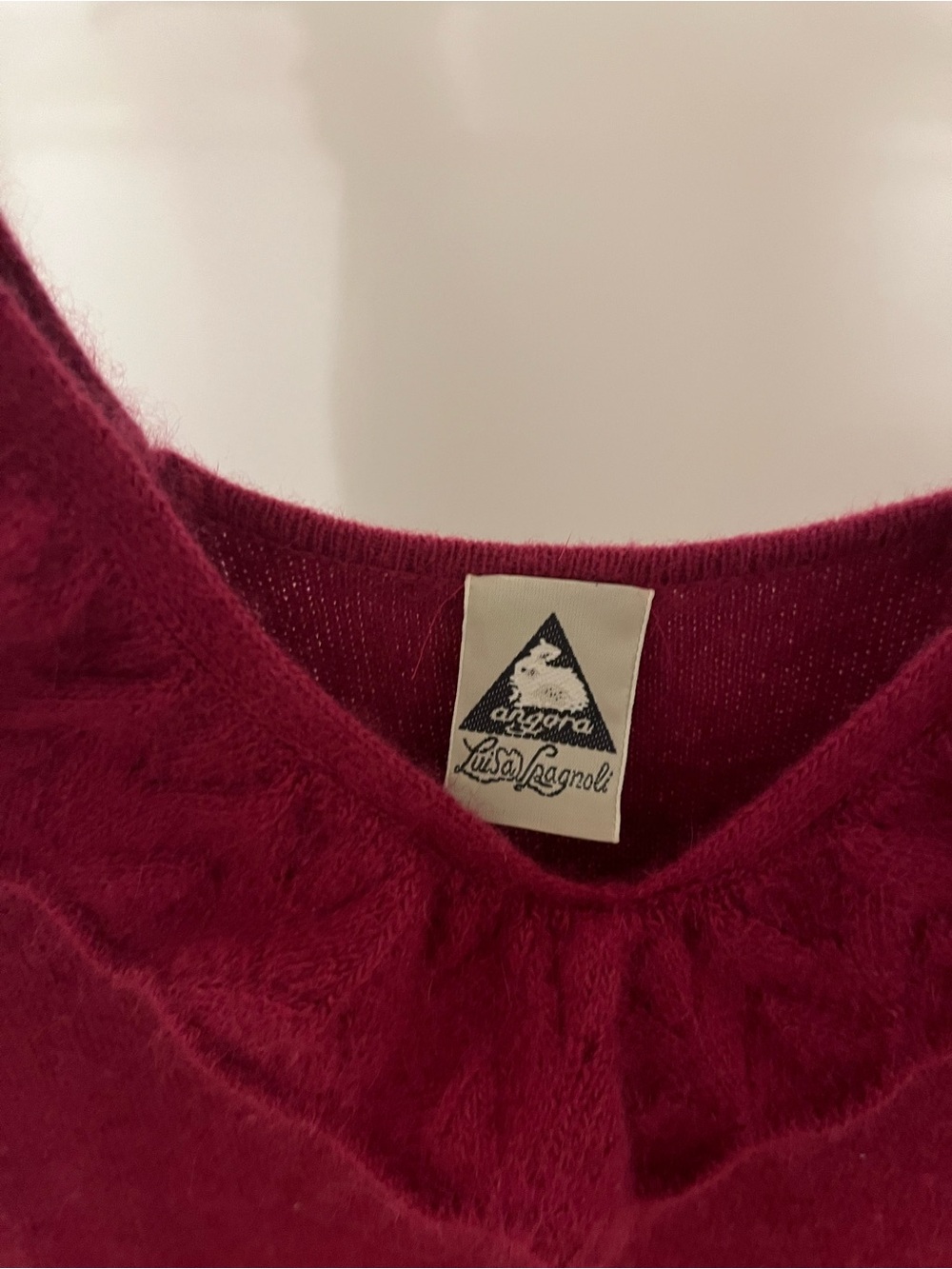 Luisa Spagnoli Ruffle Knit Angora Mini Dress - Picture 10 of 12
